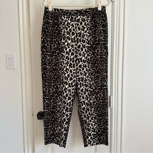Vince Camuto Leopard Pants L
